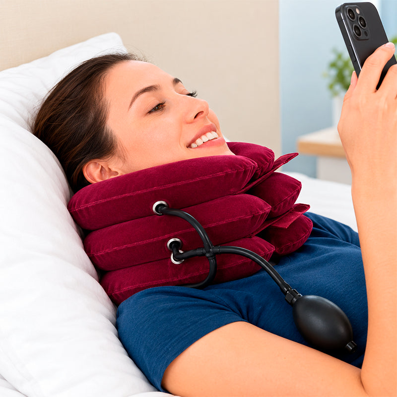 ALMOHADA CERVICAL CON SOPORTE DE AIRE / PAGO CONTRA ENTREGA