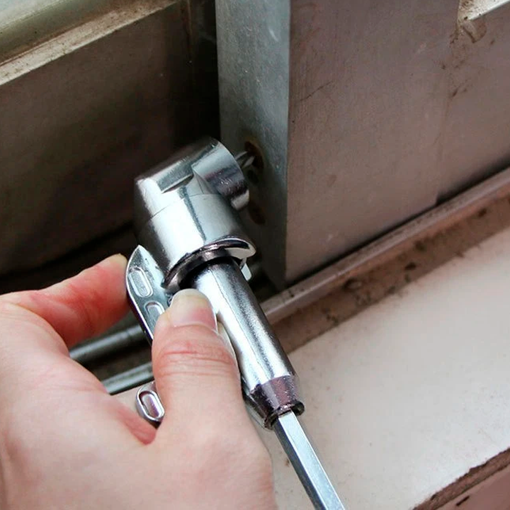 ADAPTADOR ANGULAR DE 105° MAGNÉTICO PARA TALADRO Y PUNTAS DE DESTORNILLADOR / PAGO CONTRA ENTREGA