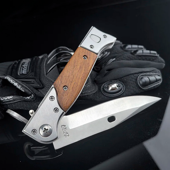 CUCHILLO TÁCTICO PLEGABLE AK-47 / PAGO CONTRA ENTREGA