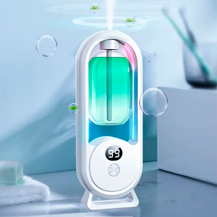 DIFUSOR DE ACEITE AROMÁTICO CON HUMIDIFICADOR Y PANTALLA DIGITAL / PAGO CONTRA ENTREGA
