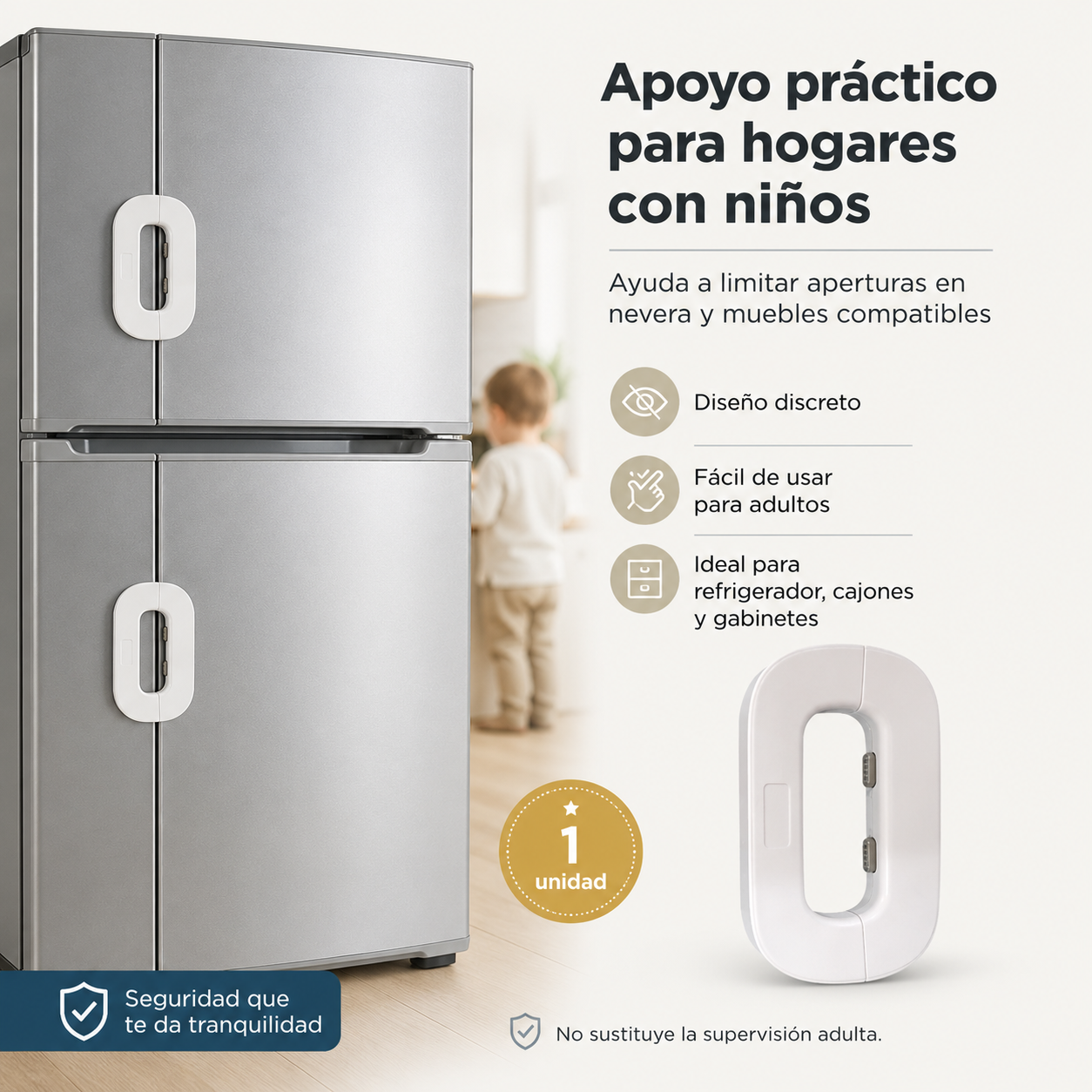 CIERRE SEGURO PARA REFRIGERADOR / PAGO CONTRA ENTREGA