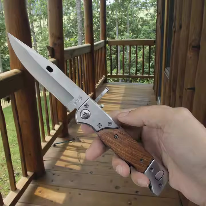 CUCHILLO TÁCTICO PLEGABLE AK-47 / PAGO CONTRA ENTREGA