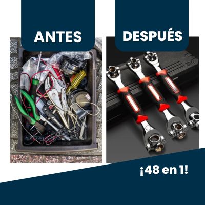 LLAVE MULTIFUNCIÓN 48 EN 1 / PAGO CONTRA ENTREGA
