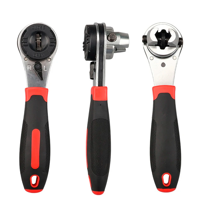 LLAVE DE TRINQUETE AJUSTABLE PARA TORNILLOS DE 6-22 mm / PAGO CONTRA ENTREGA