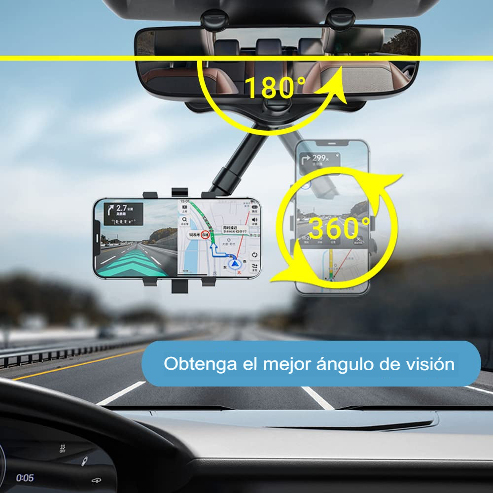SOPORTE GIRATORIO Y RETRÁCTIL PARA CELULAR / PAGO CONTRA ENTREGA