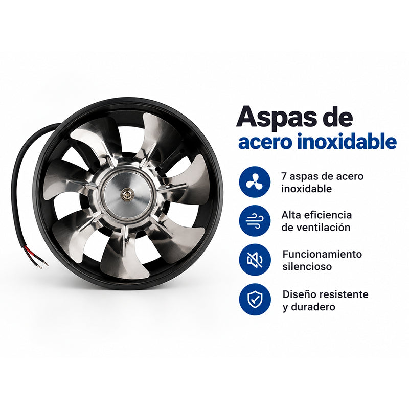 EXTRACTOR DE AIRE PARA VENTILACIÓN / PAGO CONTRA ENTREGA
