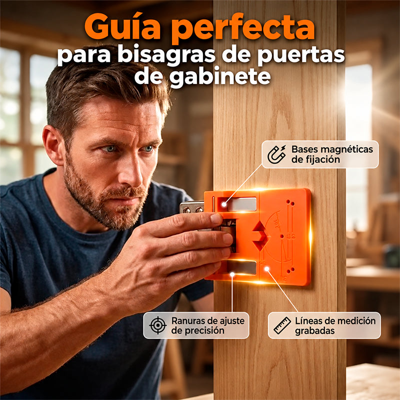 GUÍA MAGNÉTICA PARA INSTALACIÓN DE BISAGRAS / PAGO CONTRA ENTREGA