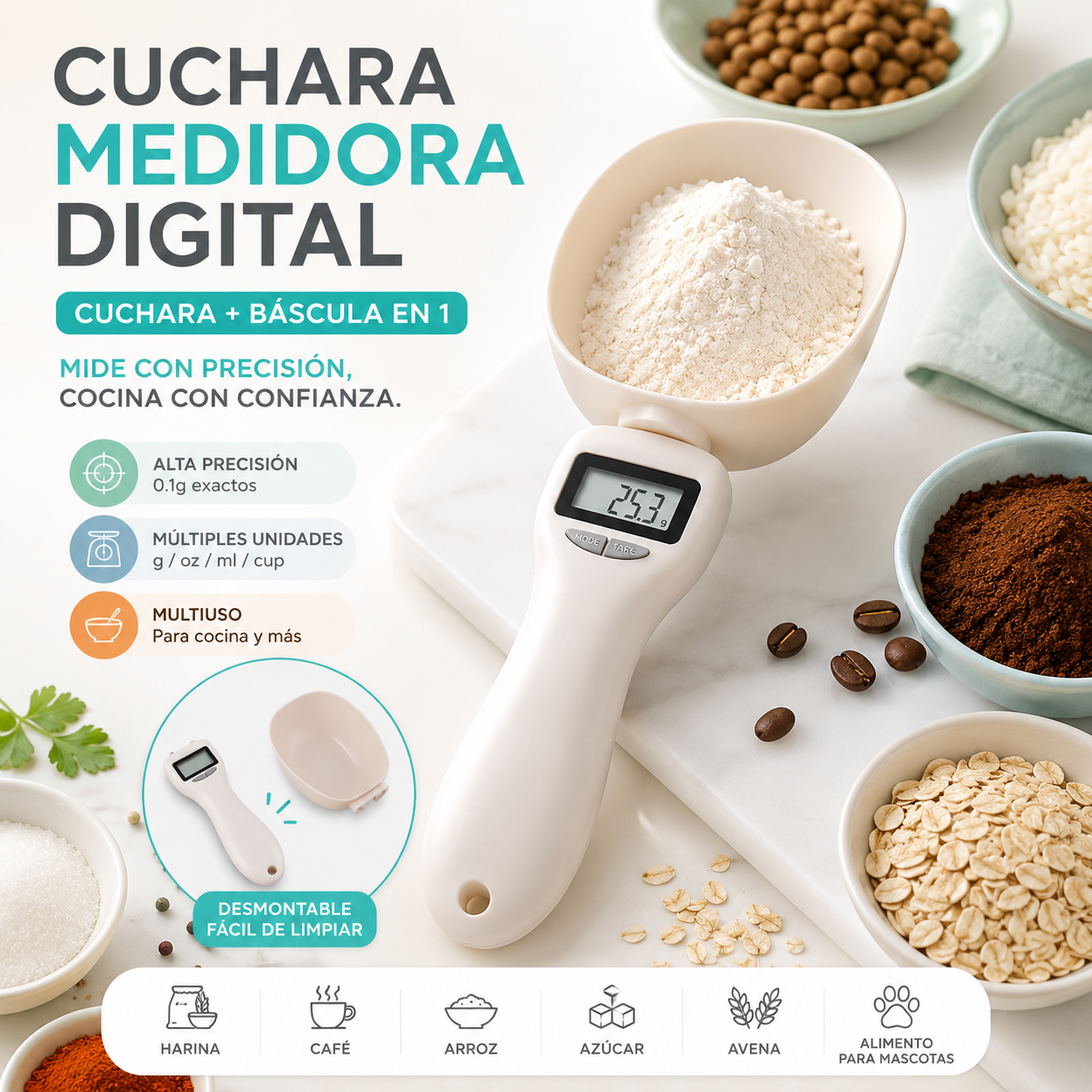 CUCHARA MEDIDORA DIGITAL / PAGO CONTRA ENTREGA