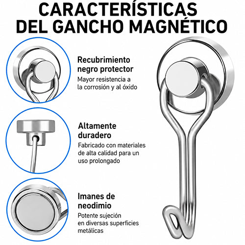 GANCHO MAGNÉTICO DE ALTA SUJECIÓN / PAGO CONTRA ENTREGA