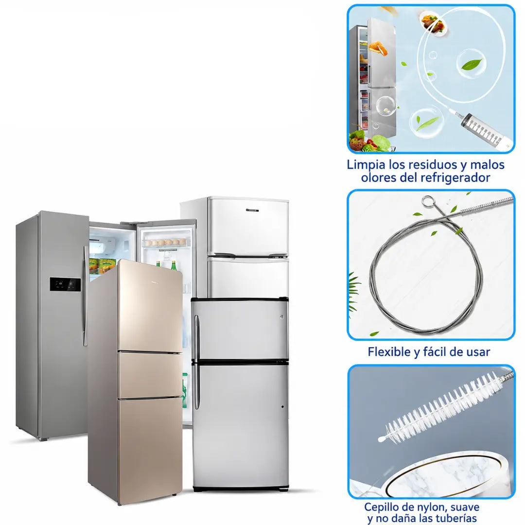 KIT DE LIMPIEZA PARA DESAGÜE DE REFRIGERADOR / PAGO CONTRA ENTREGA