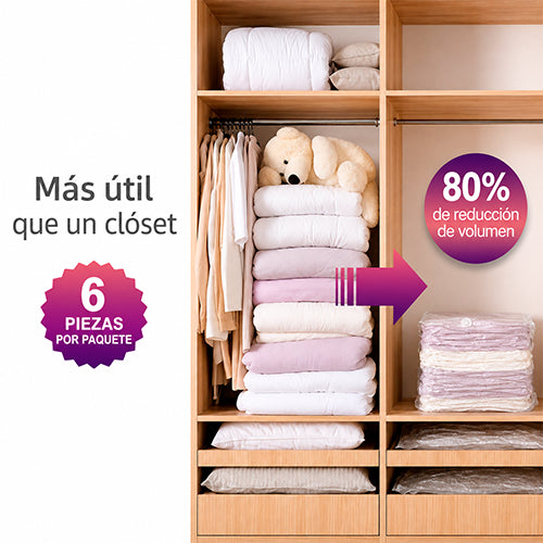 BOLSA DE COMPRENSIÓN AL VACÍO / PAGO CONTRA ENTREGA