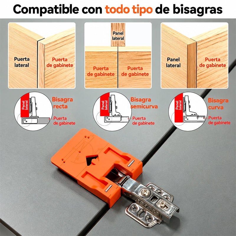 GUÍA MAGNÉTICA PARA INSTALACIÓN DE BISAGRAS / PAGO CONTRA ENTREGA