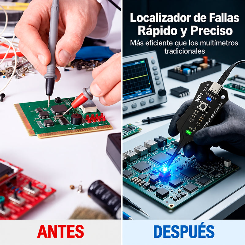DETECTOR DE INDUCTORES PARA PLACAS ELECTRÓNICAS / PAGO CONTRA ENTREGA