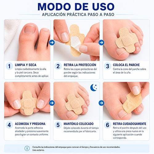 PARCHE REPARADOR DE HONGOS / PAGO CONTRA ENTREGA