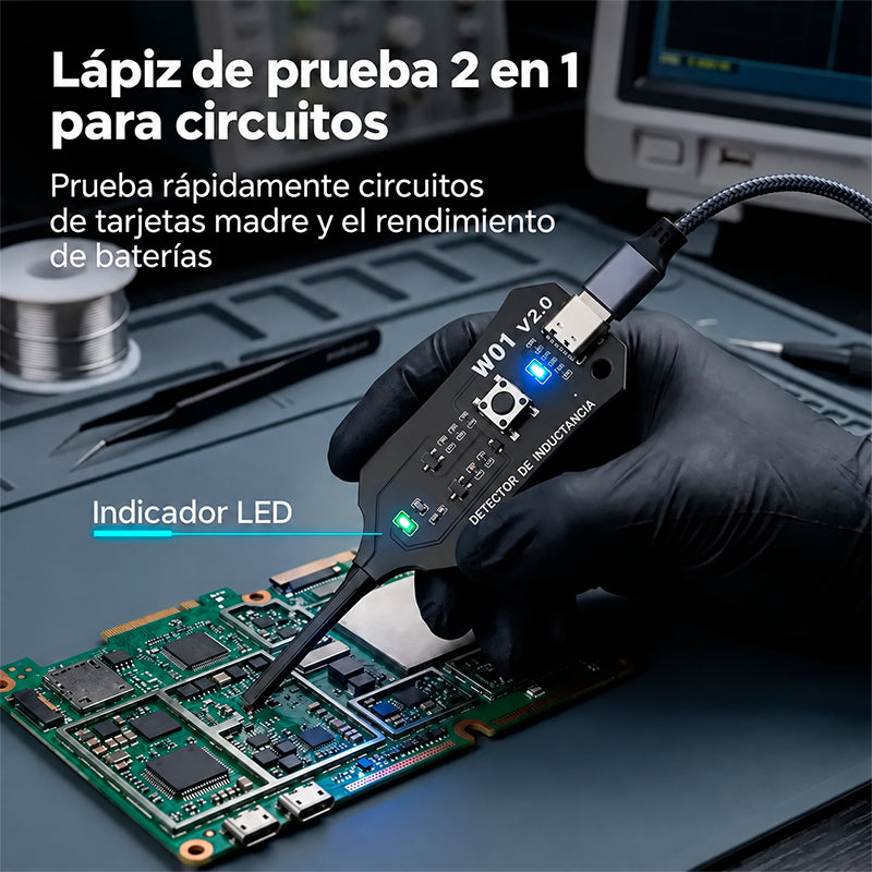 DETECTOR DE INDUCTORES PARA PLACAS ELECTRÓNICAS / PAGO CONTRA ENTREGA