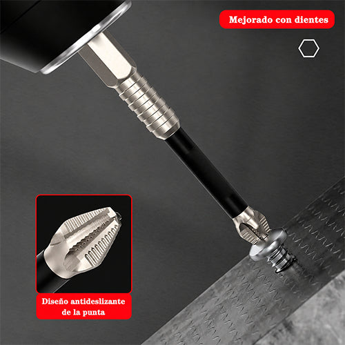 KIT DE 6 BROCAS MAGNÉTICAS CON PUNTA S2 / PAGO CONTRA ENTREGA