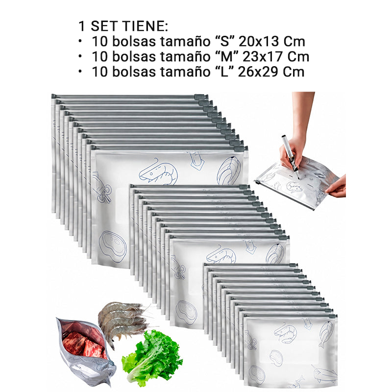 BOLSAS REUTILIZABLES DE ALUMINIO / PAGO CONTRA ENTREGA