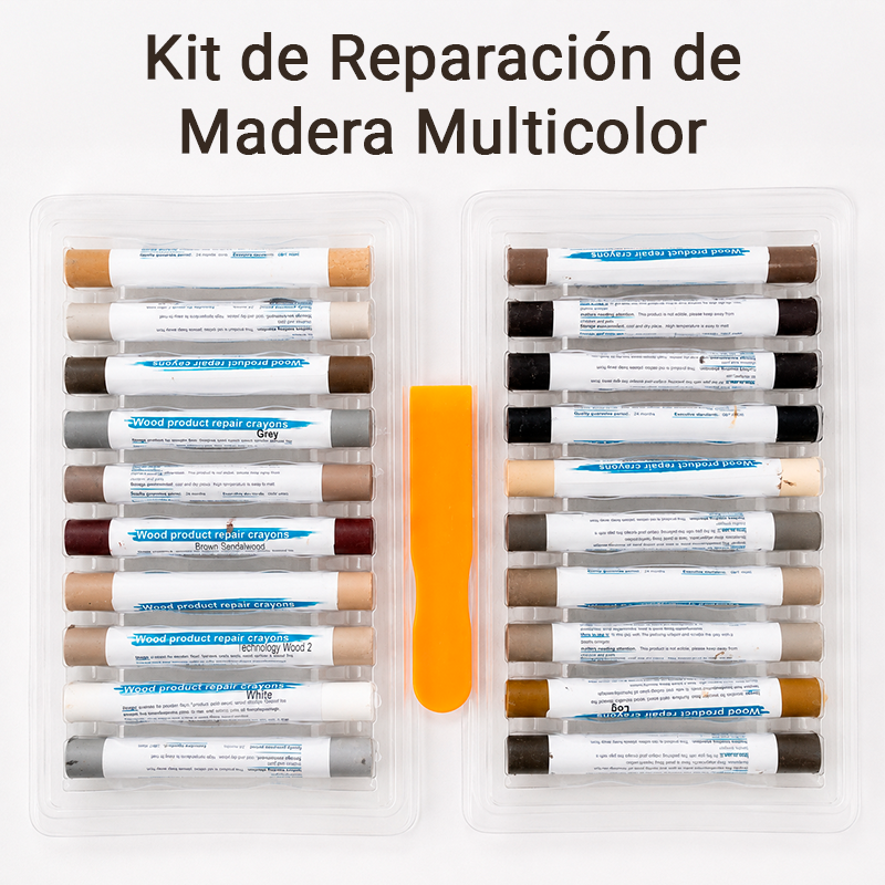 KIT DE RETOQUE PARA MADERA / PAGO CONTRA ENTREGA