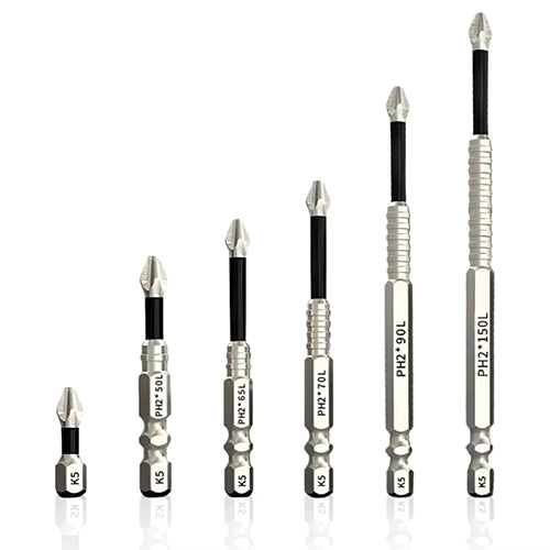 KIT DE 6 BROCAS MAGNÉTICAS CON PUNTA S2 / PAGO CONTRA ENTREGA