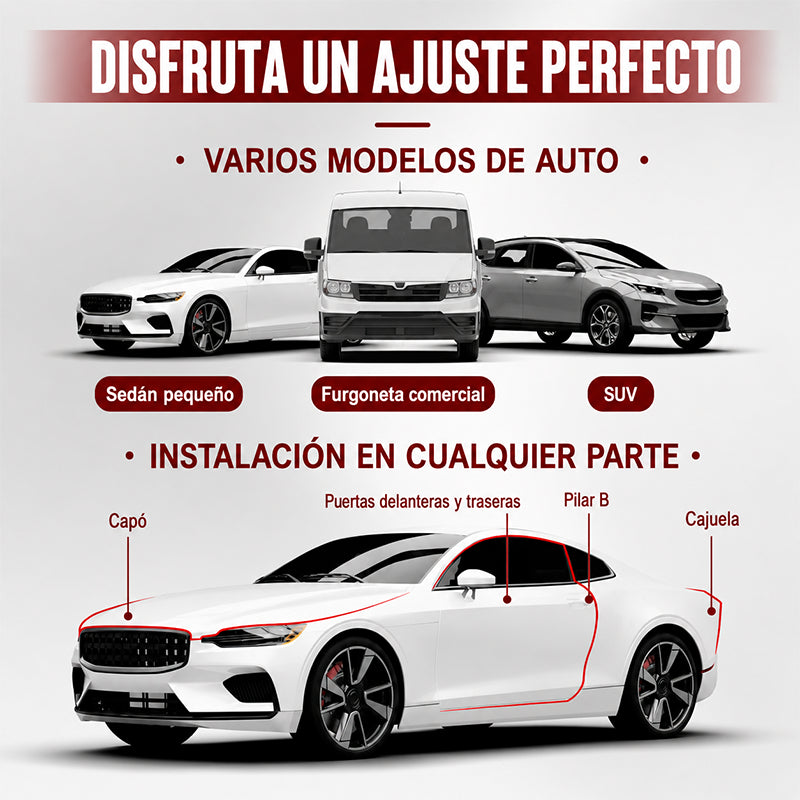SELLO PROTECTOR ANTIRUIDO PARA PUERTA DE COCHE / PAGO CONTRA ENTREGA