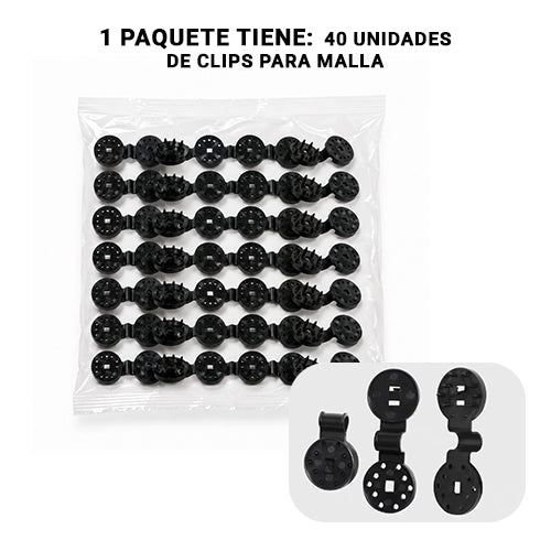 CLIPS PARA MALLA / PAGO CONTRA ENTREGA