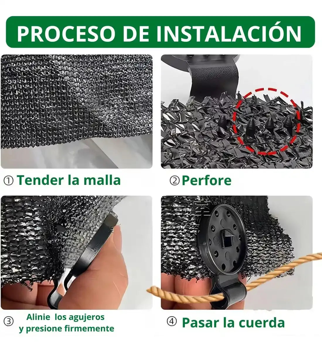 CLIPS PARA MALLA PACK X 4O UNIDADES / PAGO CONTRA ENTREGA