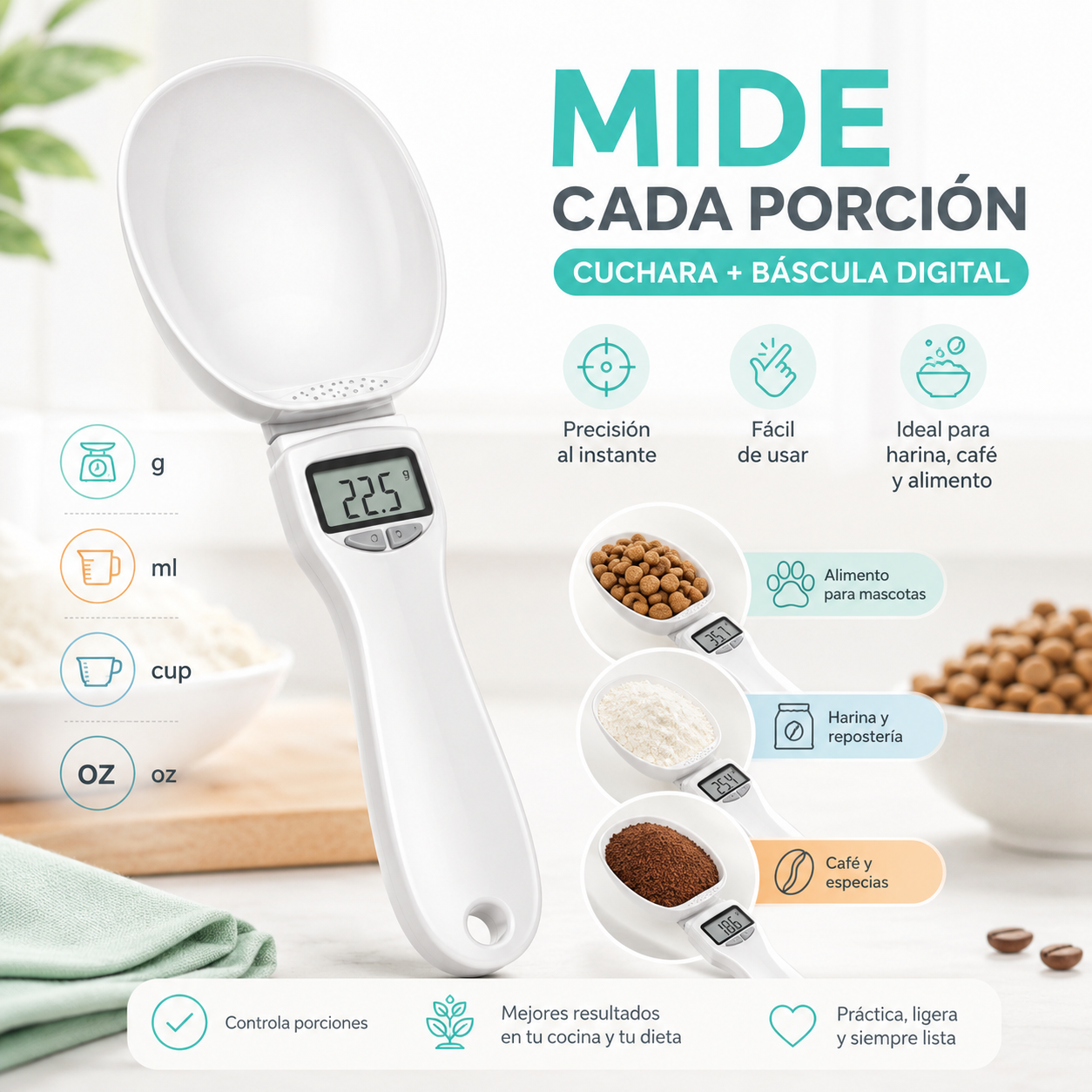 CUCHARA MEDIDORA DIGITAL / PAGO CONTRA ENTREGA