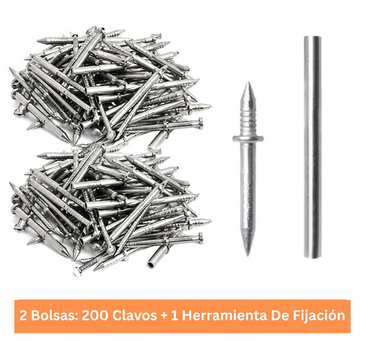 CLAVOS DE FIJACIÓN / PAGO CONTRA ENTREGA
