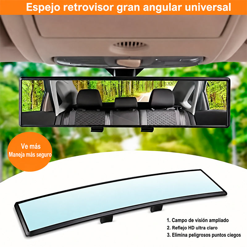 ESPEJO RETROVISOR PANORÁMICO CURVO / PAGO CONTRA ENTREGA