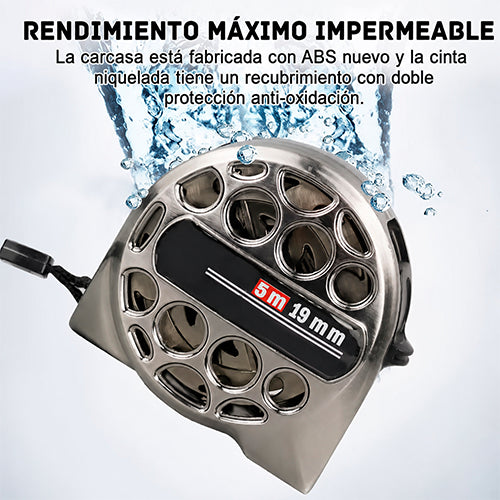 CINTA MÉTRICA RETRÁCTIL DE ACERO INOXIDABLE 5 M / PAGO CONTRA ENTREGA