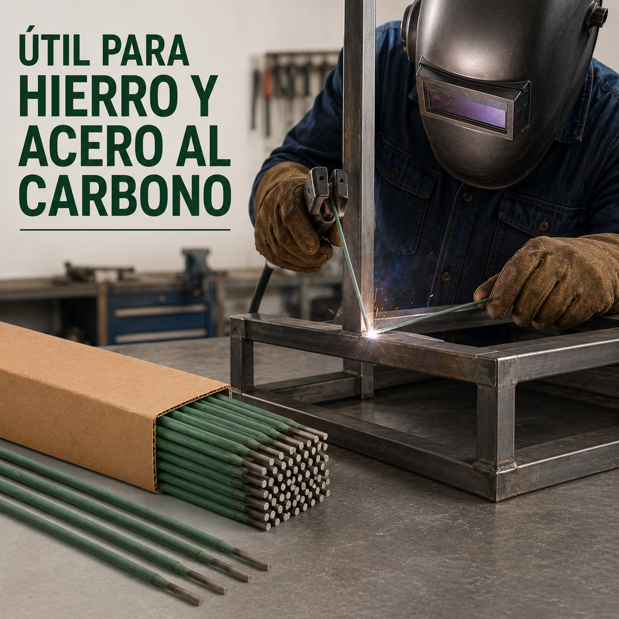 VARILLA E6013 VERDE PARA SOLDAR / PAGO CONTRA ENTREGA