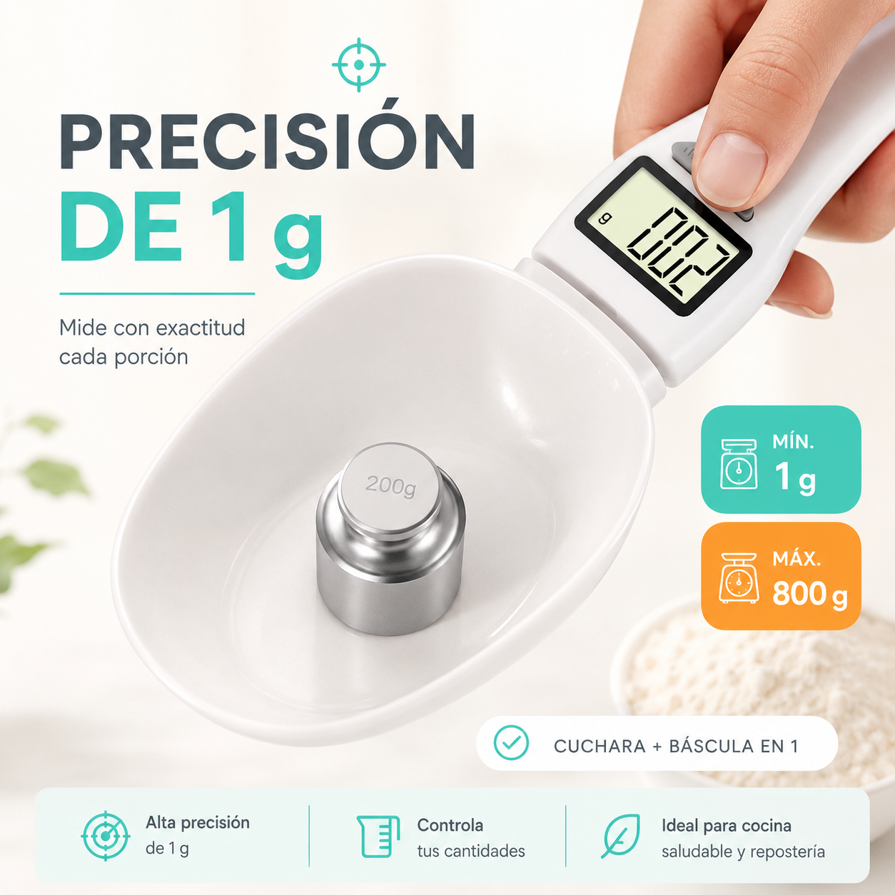 CUCHARA MEDIDORA DIGITAL / PAGO CONTRA ENTREGA