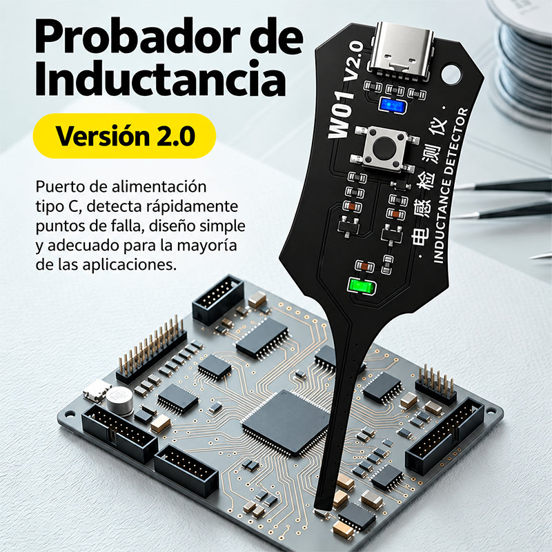 DETECTOR DE INDUCTORES PARA PLACAS ELECTRÓNICAS / PAGO CONTRA ENTREGA