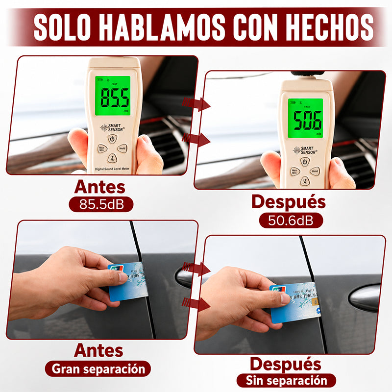 SELLO PROTECTOR ANTIRUIDO PARA PUERTA DE COCHE / PAGO CONTRA ENTREGA