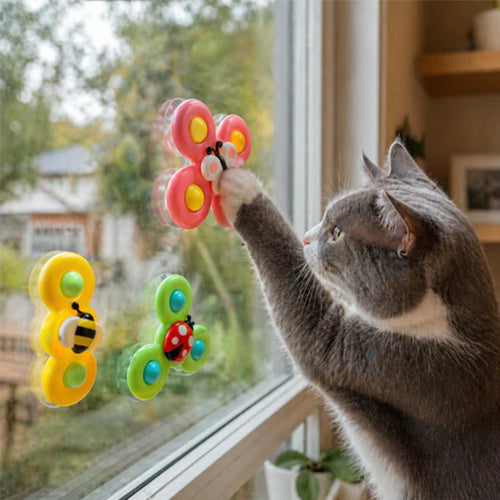 JUGUETE INTERACTIVO GIRATORIO PARA GATOS / PAGO CONTRA ENTREGA