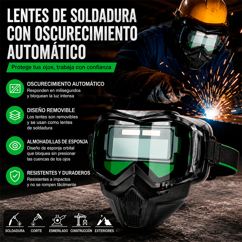 MASCARA PARA SOLDADURA / PAGO CONTRA ENTREGA