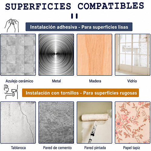 SOPORTE MULTIFUNCIONAL AUTOADHESIVO / PAGO CONTRA ENTREGA