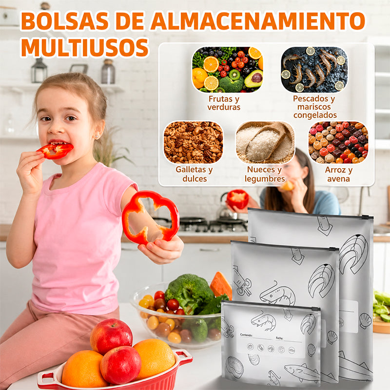 BOLSAS REUTILIZABLES DE ALUMINIO / PAGO CONTRA ENTREGA
