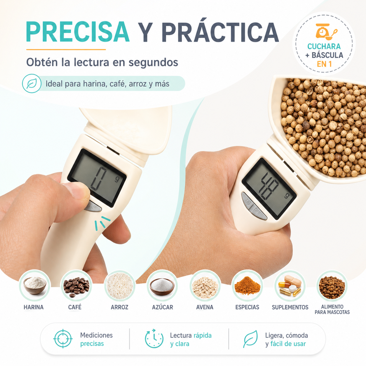CUCHARA MEDIDORA DIGITAL / PAGO CONTRA ENTREGA