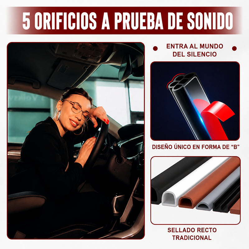 SELLO PROTECTOR ANTIRUIDO PARA PUERTA DE COCHE / PAGO CONTRA ENTREGA
