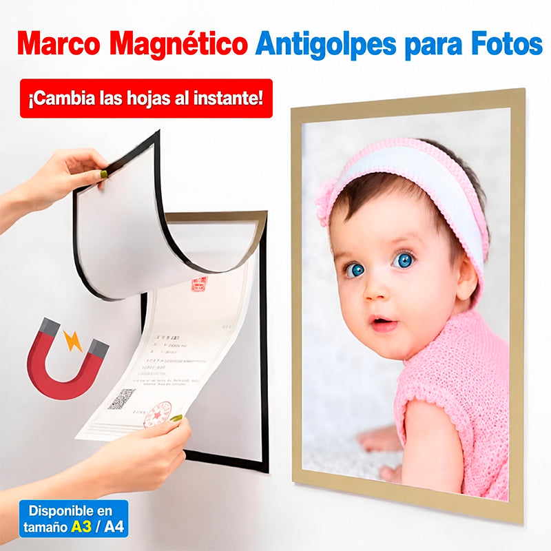 MARCO MAGNÉTICO A4 / PAGO CONTRA ENTREGA