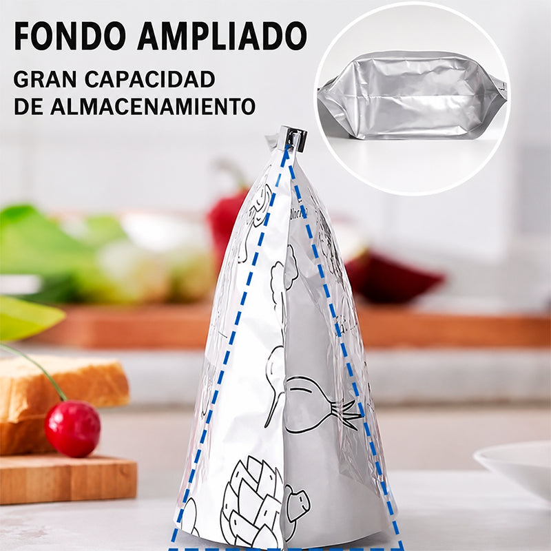 BOLSAS REUTILIZABLES DE ALUMINIO / PAGO CONTRA ENTREGA