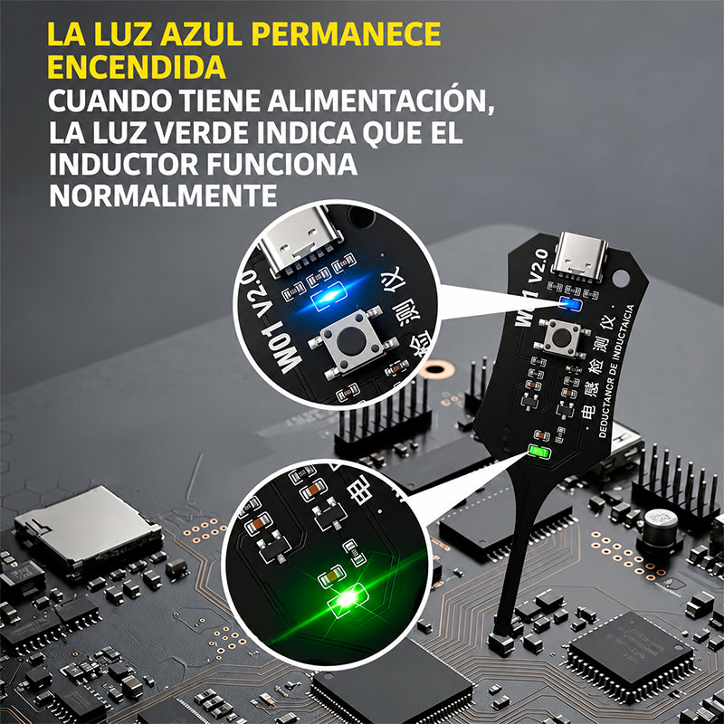 DETECTOR DE INDUCTORES PARA PLACAS ELECTRÓNICAS / PAGO CONTRA ENTREGA
