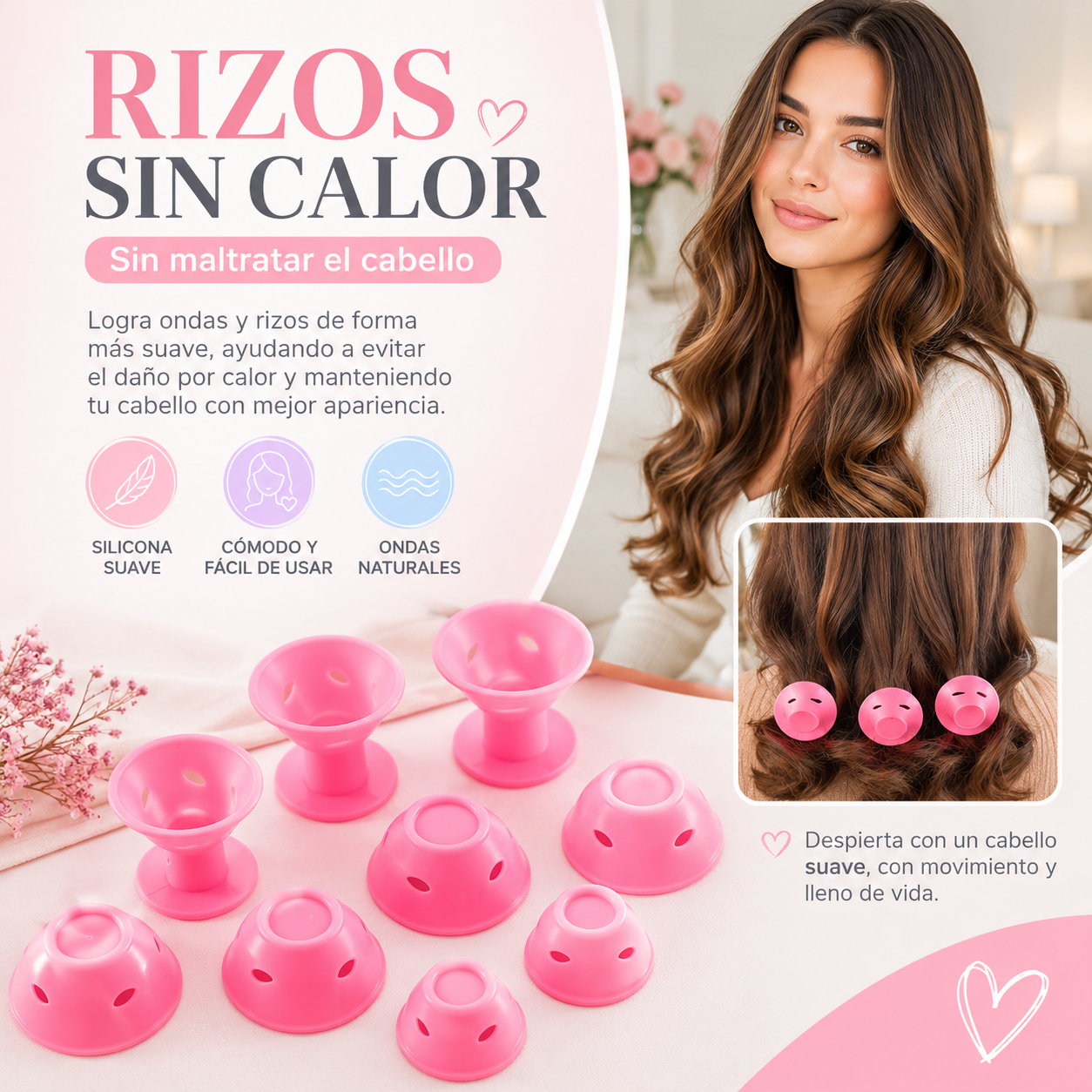 RIZADORES SIN CALOR / PAGO CONTRA ENTREGA