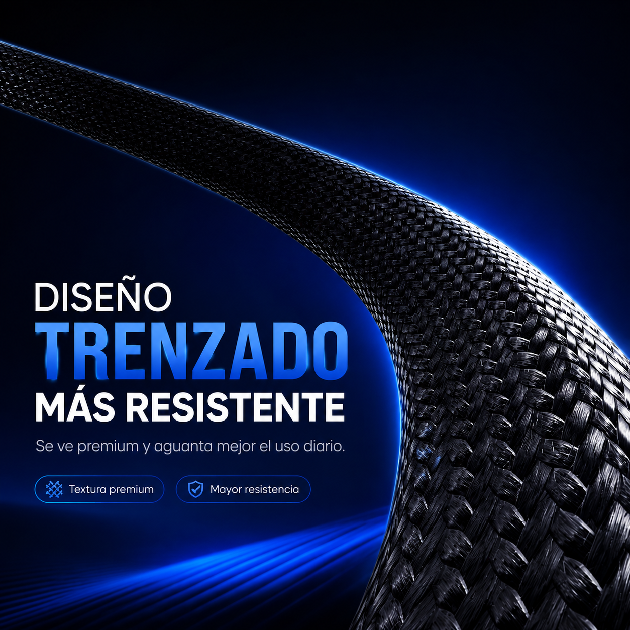 CABLE CON SOPORTE INTEGRADO / PAGO CONTRA ENTREGA