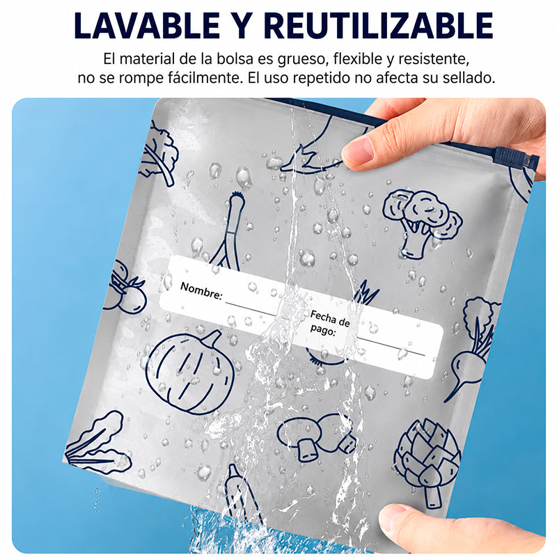 BOLSAS REUTILIZABLES DE ALUMINIO / PAGO CONTRA ENTREGA