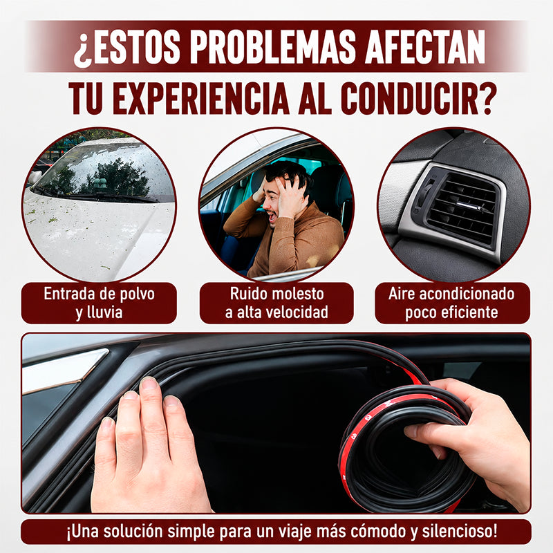 SELLO PROTECTOR ANTIRUIDO PARA PUERTA DE COCHE / PAGO CONTRA ENTREGA