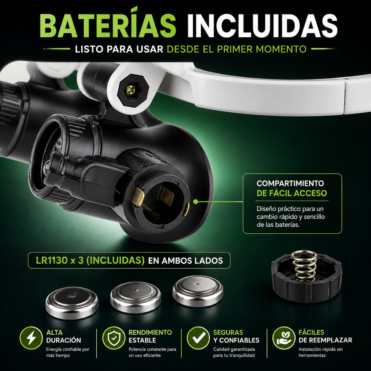 LENTES DE AUMENTO MANOS LIBRES / PAGO CONTRA ENTREGA