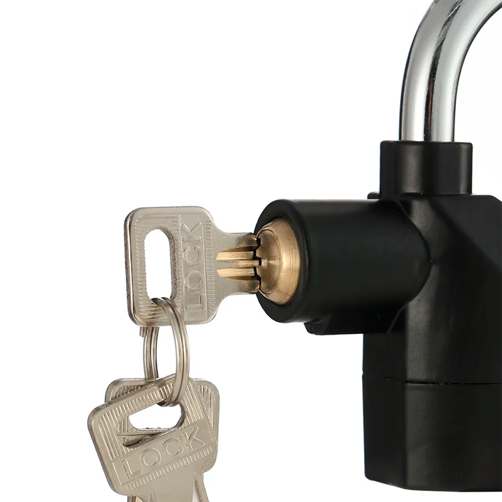 CANDADO ANTIRROBO CON ALARMA DE 110dB A PRUEBA DE AGUA / PAGO CONTRA ENTREGA