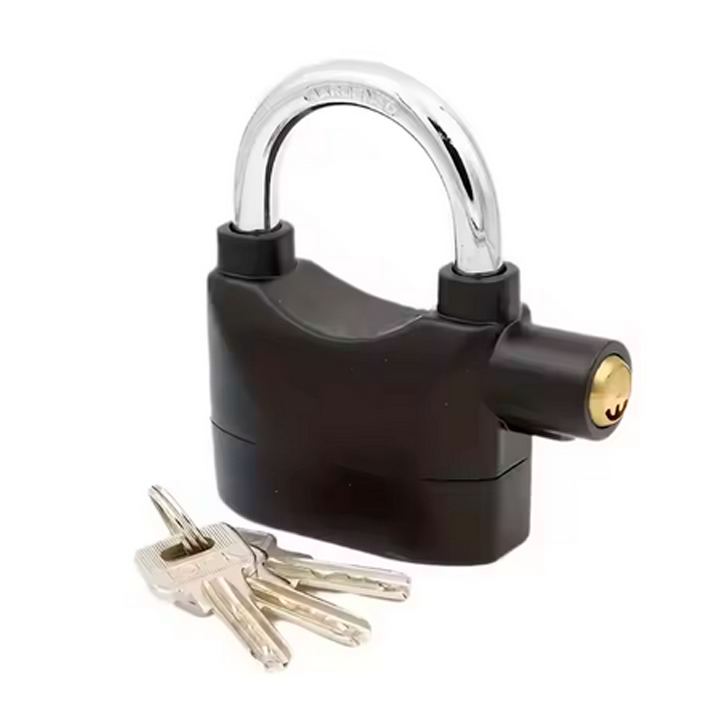 CANDADO ANTIRROBO CON ALARMA DE 110dB A PRUEBA DE AGUA / PAGO CONTRA ENTREGA